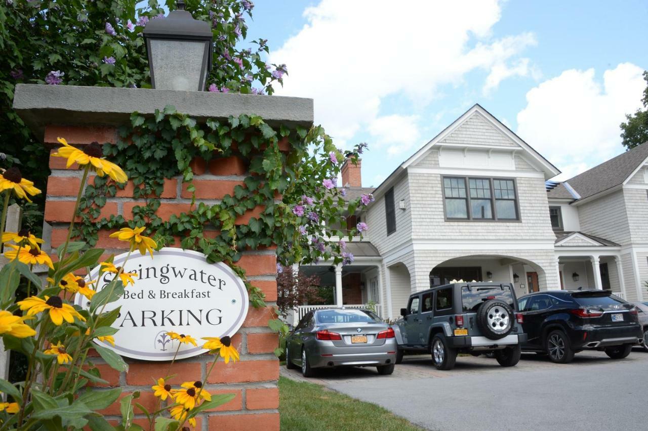 The Springwater Bed And Breakfast Саратога Спрингс Екстериор снимка